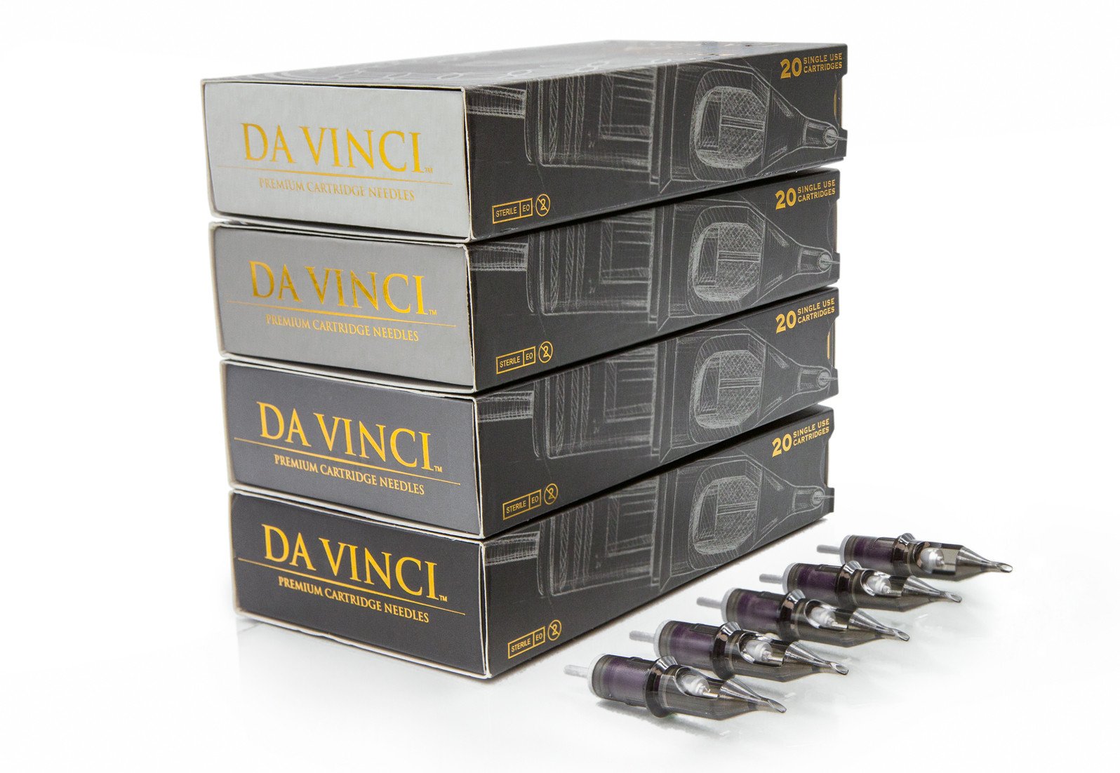 DA VINCI Cartridge Needles - Round Liners